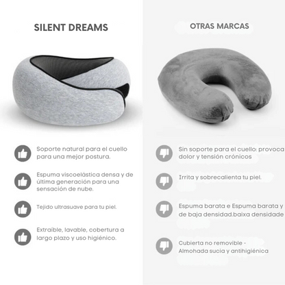 Almohada de viaje Silent Dreams